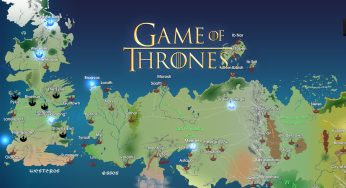 Game of Thrones haritasına yakından bakın