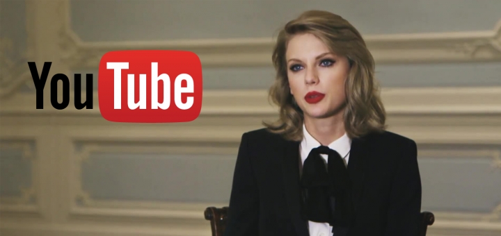 Taylor Swift YouTube aleyhine düzenlenen kampanyaya katıldı