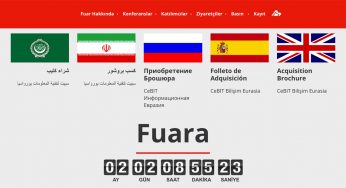 CeBIT Bilişim Eurasia 2016 fuarına az kaldı