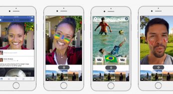 Facebook fotoğraf ve video için Snapchat benzeri canlı filtreler test ediyor