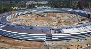 Apple Kampüs 2 tüm hızıyla ilerliyor – video