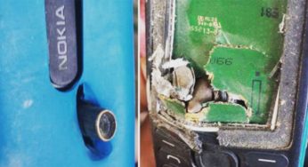 Nokia kurşunu durdurarak hayat kurtardı