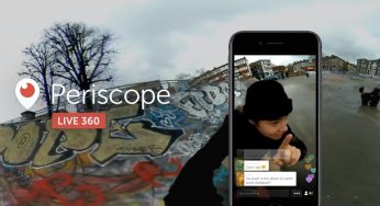Periscope 360 derece video hizmetini başlattı