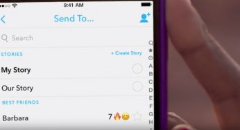 Snapchat arkadaşlarınızla birlikte oluşturabileceğiniz özel hikayeleri başlattı