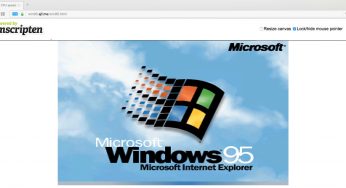 Tarayıcınızda Windows 95 nostaljisi yapın