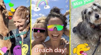 Snapchat Instagram’ın gif etiket yapıştırma özelliğini kopyaladı