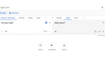 Google Translate arayüzü değişti